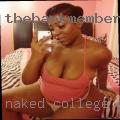 Naked college girls Hays
